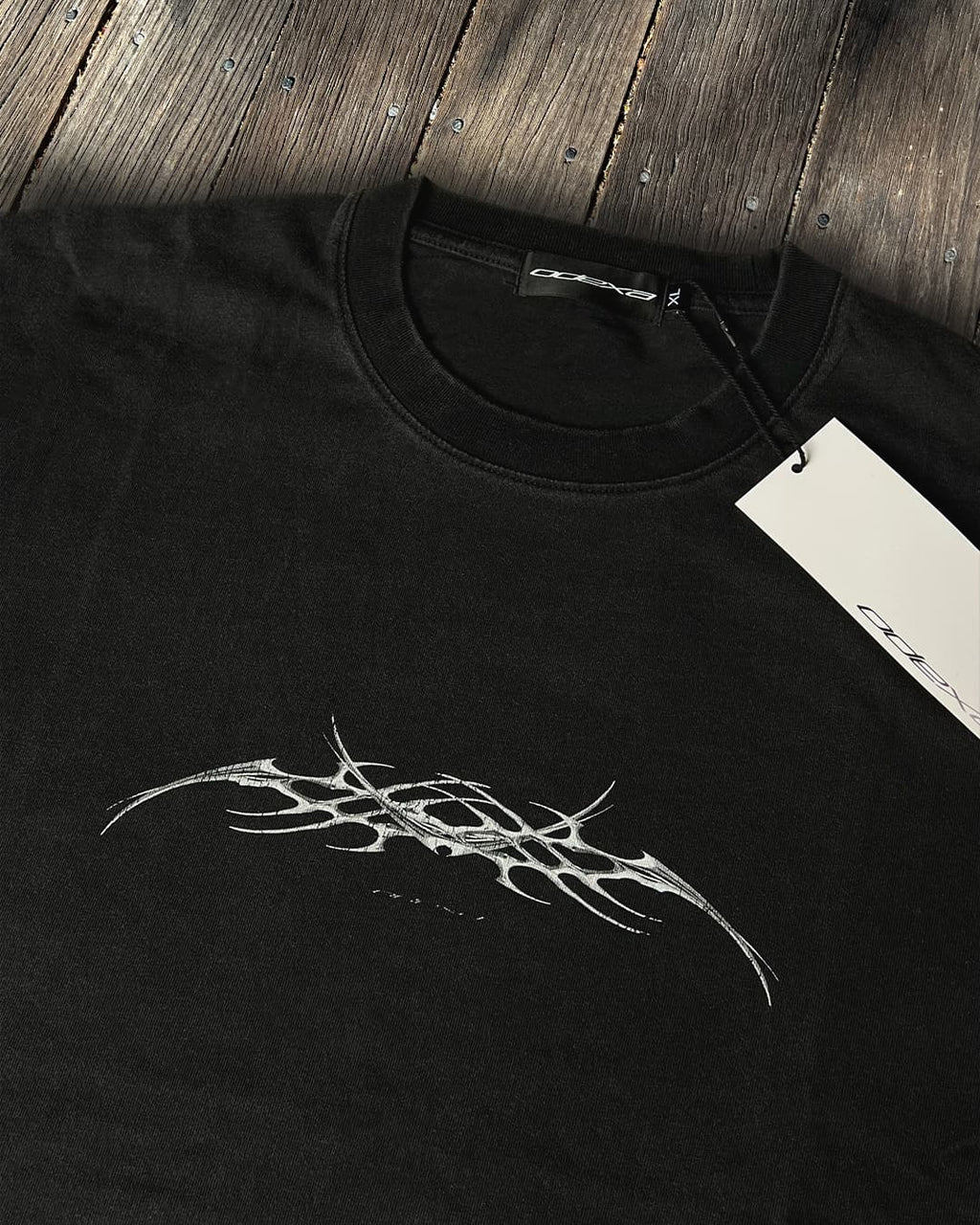 Chrome Sigil Black - Vintage Tee - ODEXA