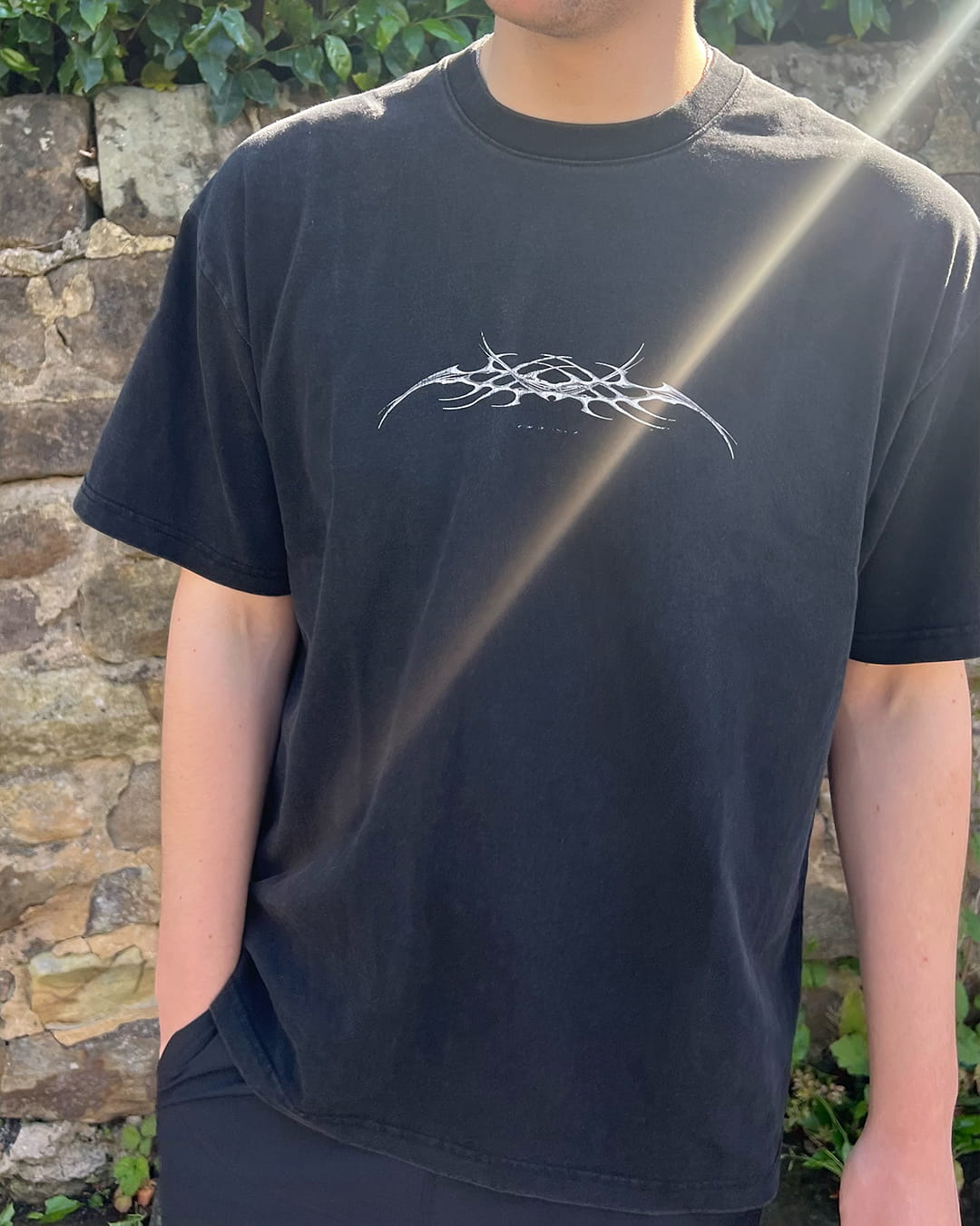 Chrome Sigil Black - Vintage Tee - ODEXA