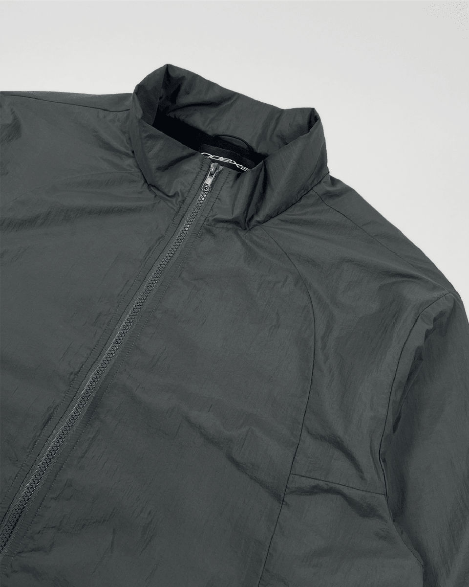 Lined Windbreaker Spray Jacket - Slate Green - ODEXA