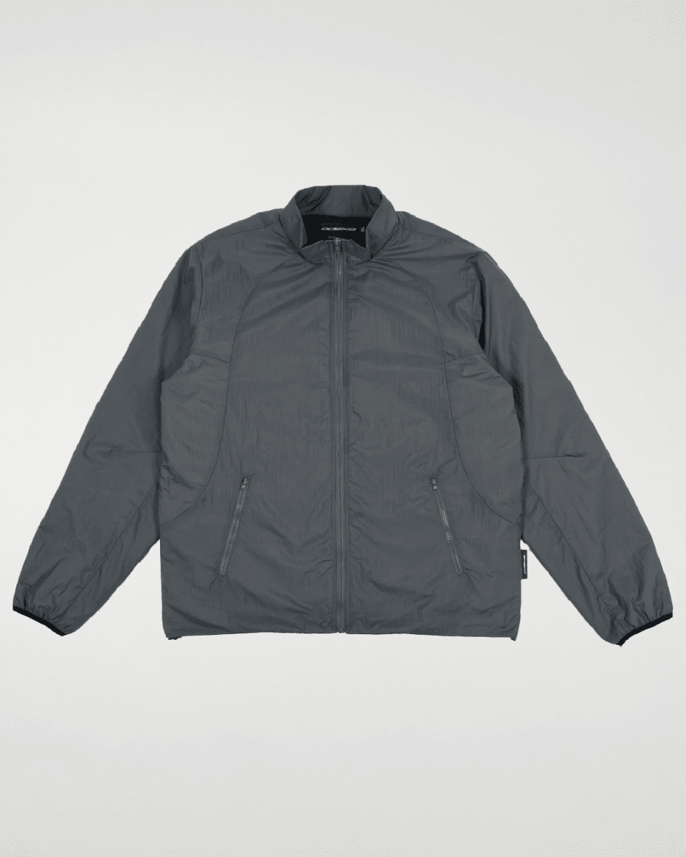Lined Windbreaker Spray Jacket - Slate Green - ODEXA