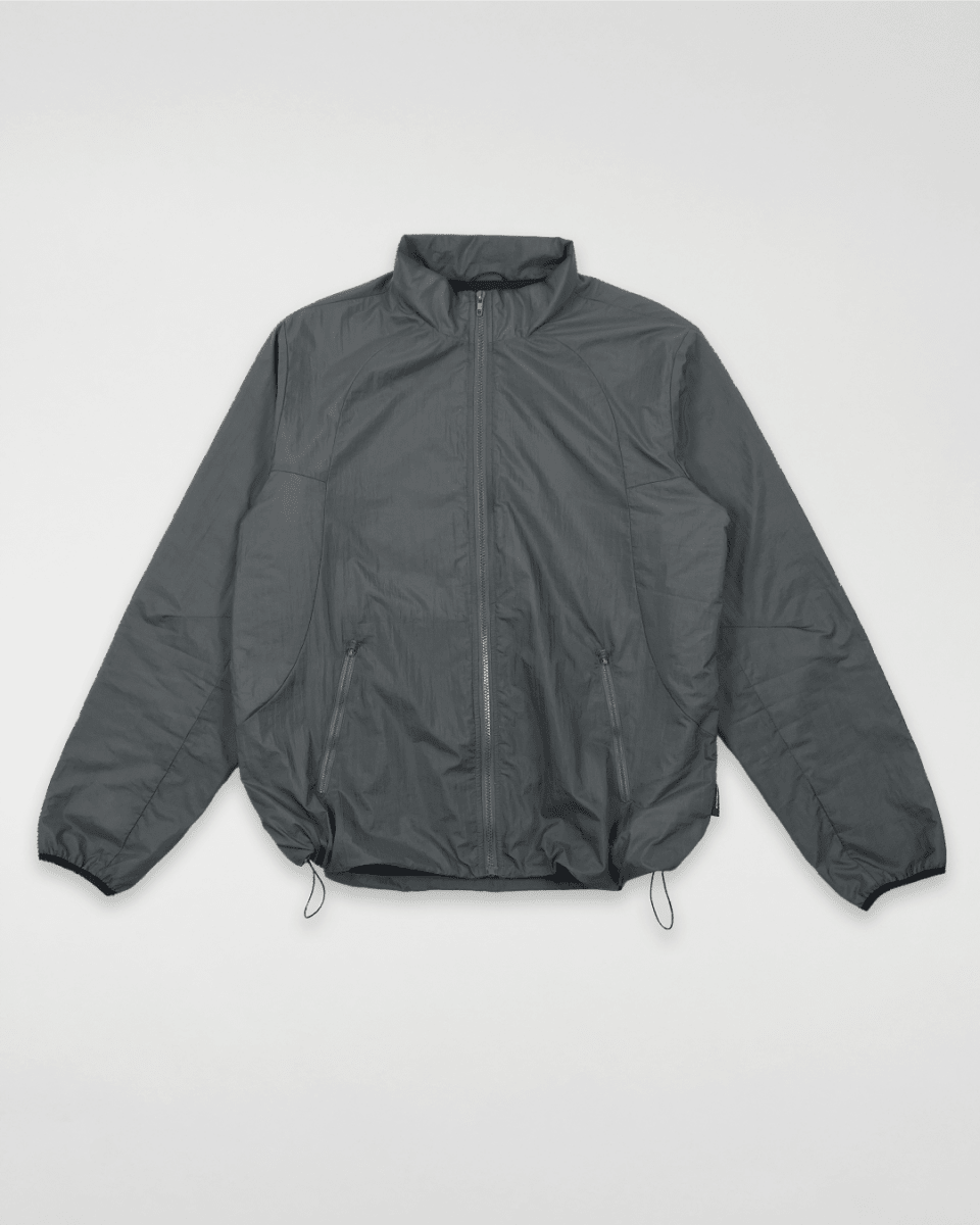 Lined Windbreaker Spray Jacket - Slate Green - ODEXA