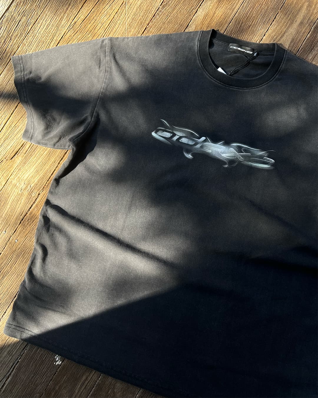 Chrome Logo - Vintage Tee - ODEXA