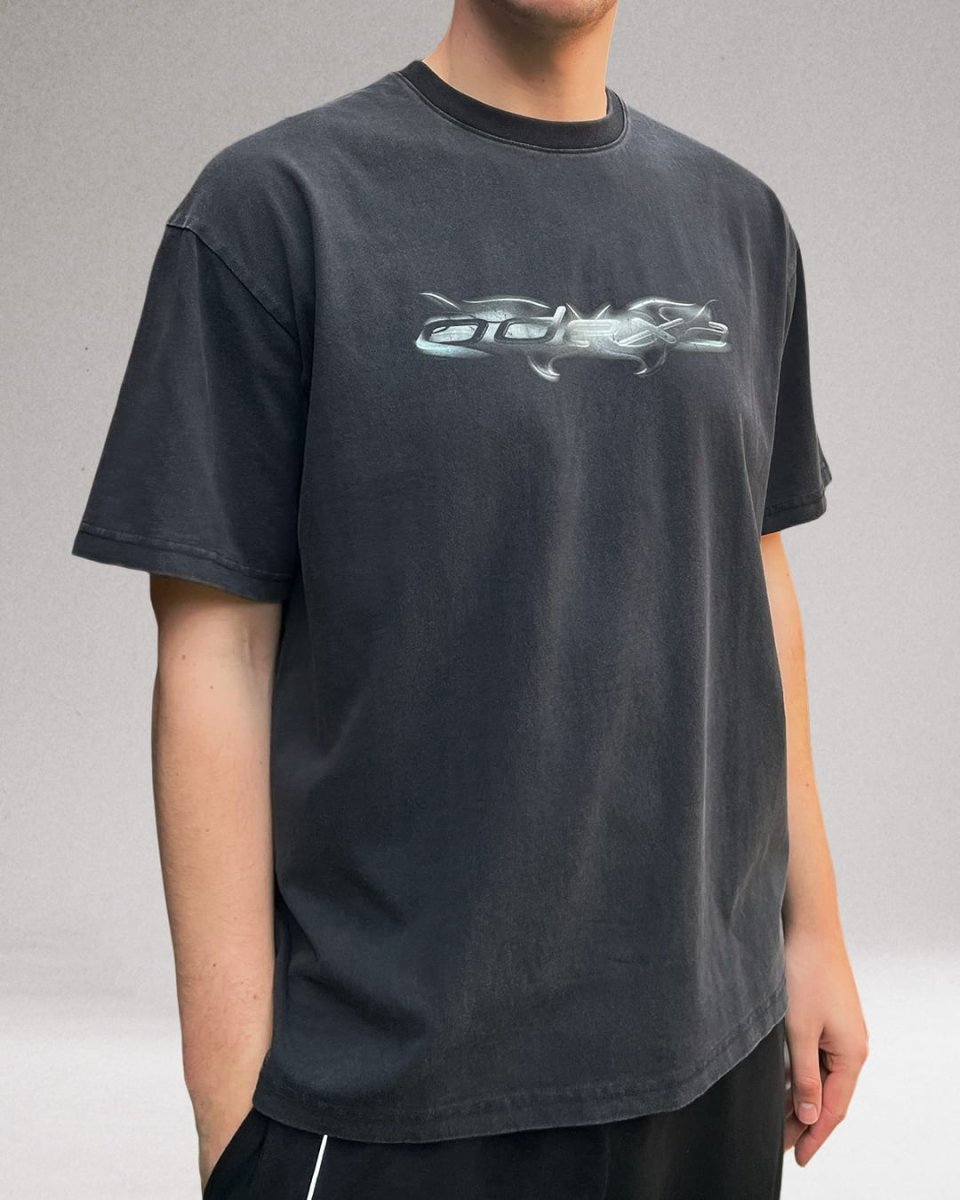 Chrome Logo - Vintage Tee - ODEXA
