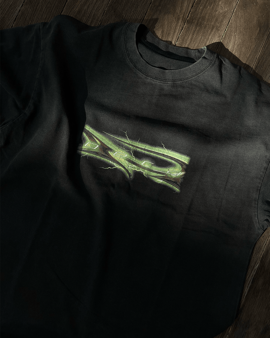 Green Glow - Men's Vintage Tee - ODEXA