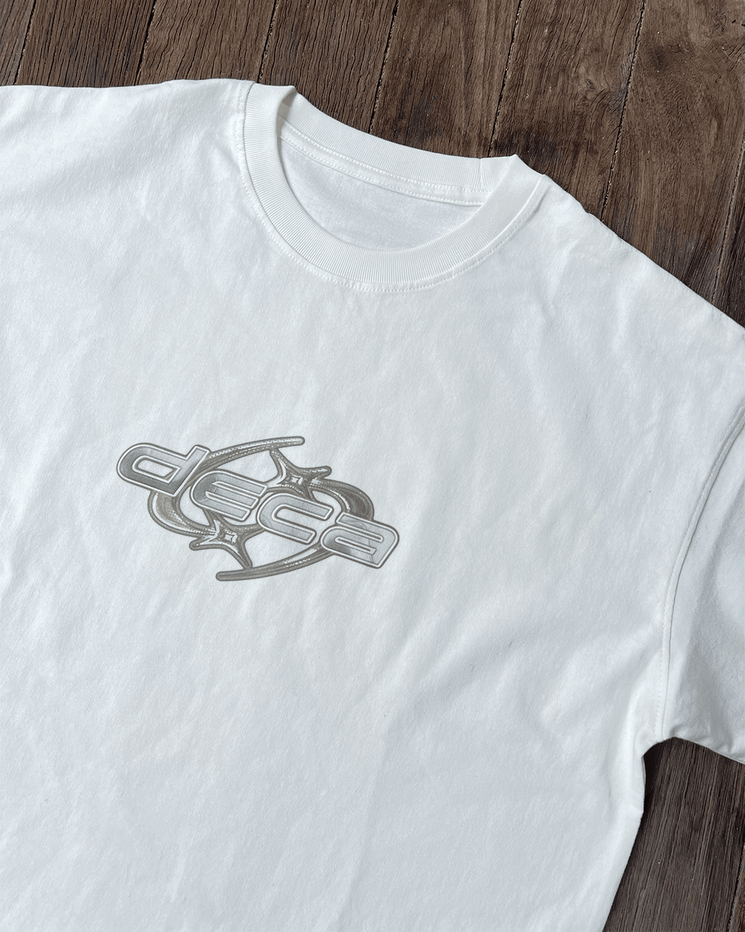 White Star Logo - Vintage Men's Tee - ODEXA