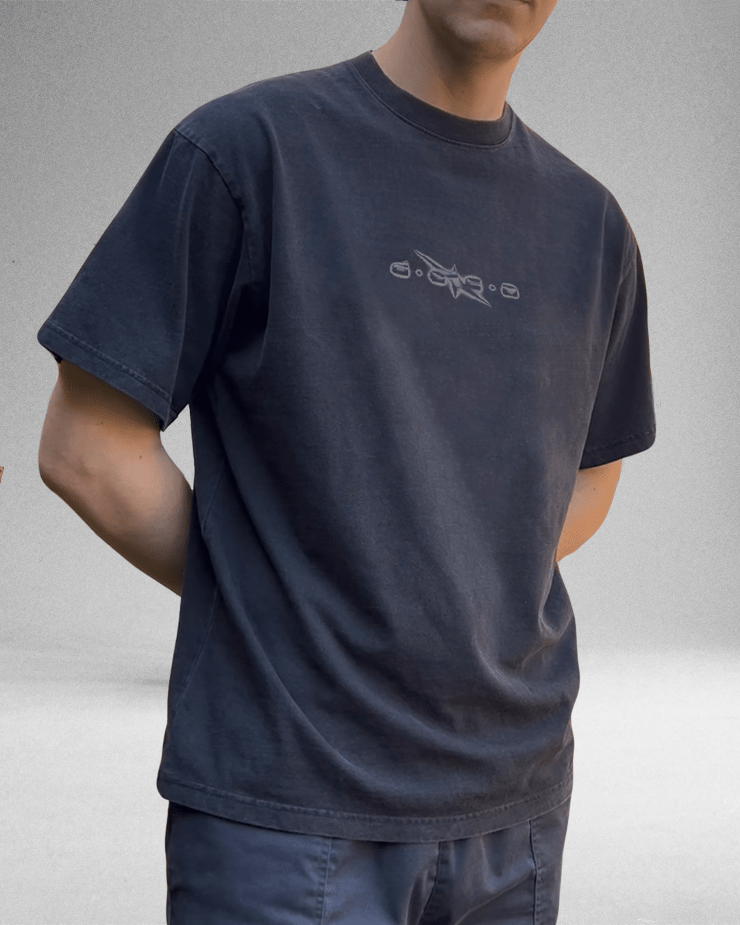 Grunge Logo - Men's Vintage Tee - ODEXA