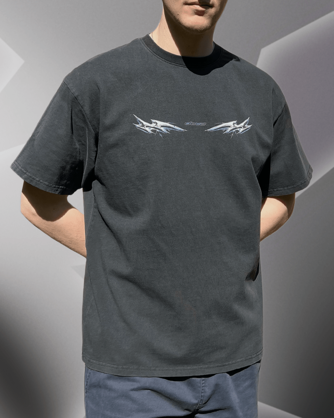Lightning Chrome - Men's Vintage Tee - ODEXA
