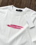 Pink Blob - Oversized Long Sleeve Tee - ODEXA