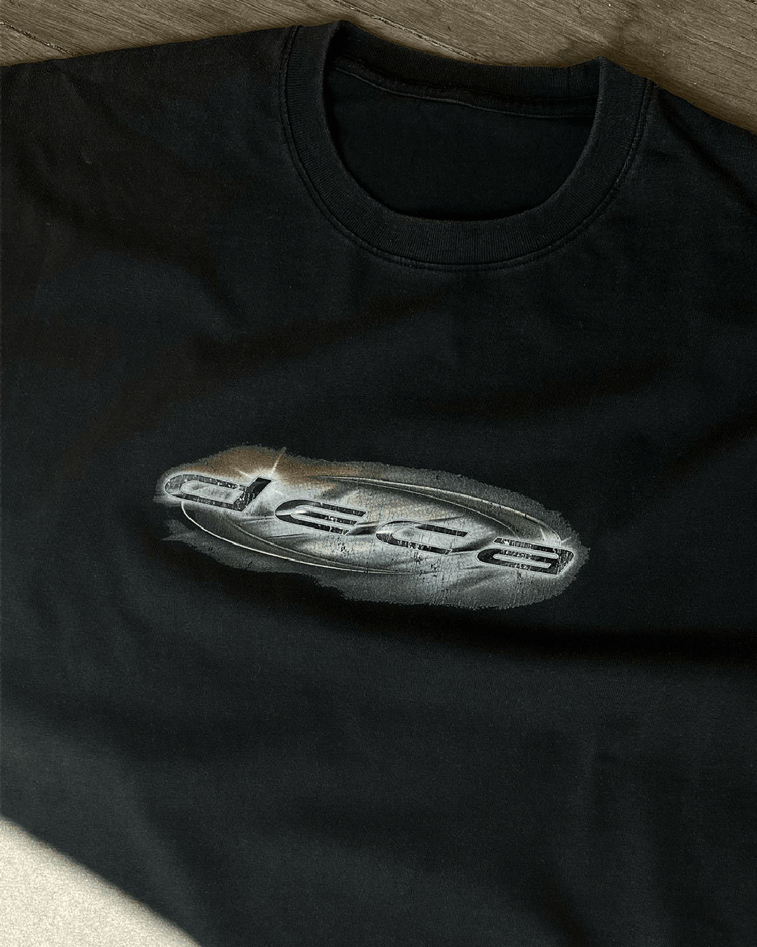 Metallic Logo - Men's Vintage Tee - ODEXA